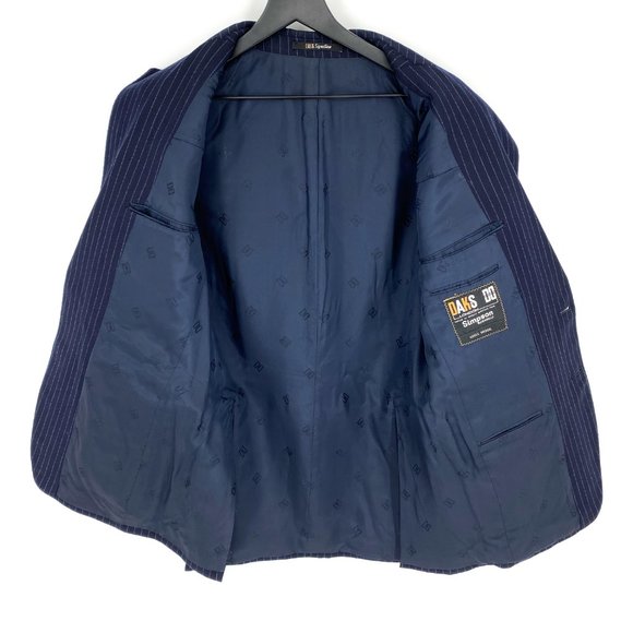 VTG DAKS x SIMPSON PICCADILLY 100% Wool Suit Coat - Picture 14 of 16